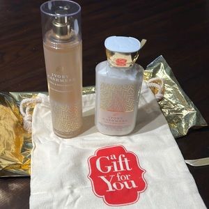 Bath and Body Works and fine fragrance mist Ivory Cashmere Fall Collection